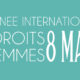 Bandeau 8 Mars Journée Internationale des Droits des Femmes - CIDFF04
